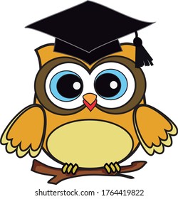 Graduation Prom Owl Congratulations Happy Intelligent