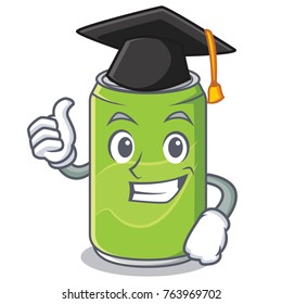 Graduation soft drink character cartoon