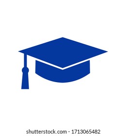 Graduation Student Cap Icon Design 