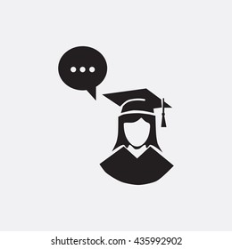 Graduation student Icon