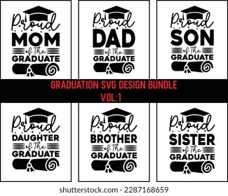 paquete de diseño de svg de graduación Vol 1,Cotizaciones de graduación universitaria,Bundle SVG de Graduación 2023,Svg de Graduación Superior,familia orgullosa de un graduado de 2023, Grado de Congrats,