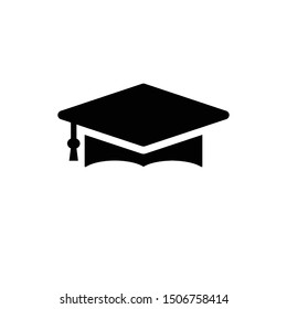 Graduation Symbol Icon Vector Illustration Stock Vector (Royalty Free ...