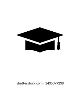 Graduation symbol vector icon illustration