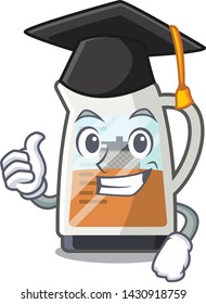 Graduation tea maker in the cartoon shape