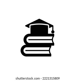 Graduation theme icon suitable for web, application or additional components for your project
