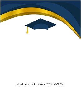 graduation twibbon gold color congratulations on graduation template