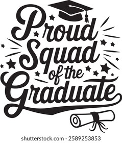 graduation typography t shirt design