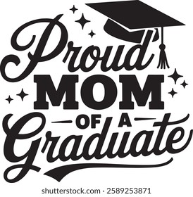 graduation typography t shirt design