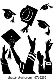 graduation vector