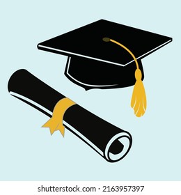 Graduation Vector design, illustration, eps