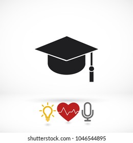 Graduation Vector icon