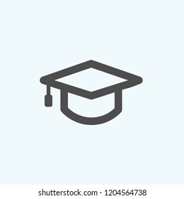 Graduation vector icon