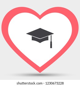 Graduation Vector icon
