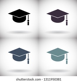 Graduation Vector icon
