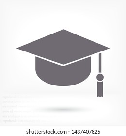 Graduation Vector icon . Lorem Ipsum Illustration design