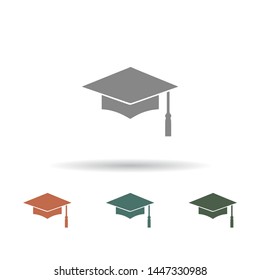 Graduation Vector icon . Lorem Ipsum Illustration design