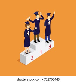 graduation winner ceremony