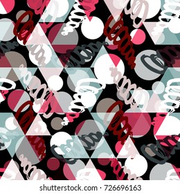 Graffiti Abstract beautiful colorful background grunge texture vector illustration