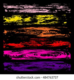 graffiti abstract color lines