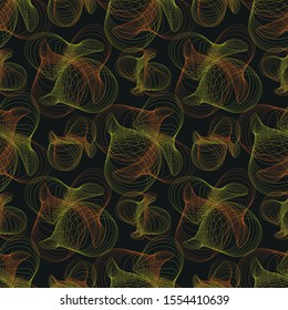 Graffiti abstract seamless pattern grunge effect vector illustration