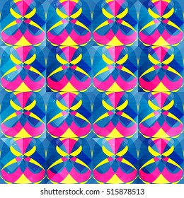 Graffiti abstract seamless pattern grunge effect vector illustration