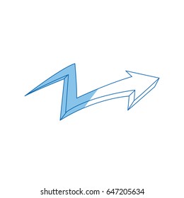graffiti arrow abstract design creative icon