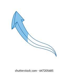 graffiti arrow abstract design creative icon