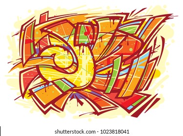 Graffiti Art Mural