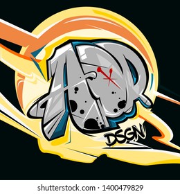 graffiti art style initial concept