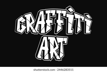 Graffiti Arte palabra trippy psicodélico graffiti estilo letras. Vector dibujado a mano doodle logotipo de dibujos animados Graffiti Ilustración de arte. Divertidas letras trippy cool, moda, impresión de estilo de graffiti para la camiseta