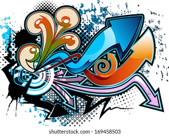 Graffiti background