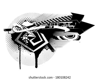 Graffiti background 