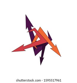 Graffiti background. Horizontal graffiti banner. 10 illustration.