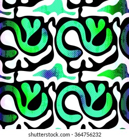 Graffiti Background seamless pattern