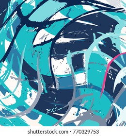 graffiti beautiful abstract background vector illustration