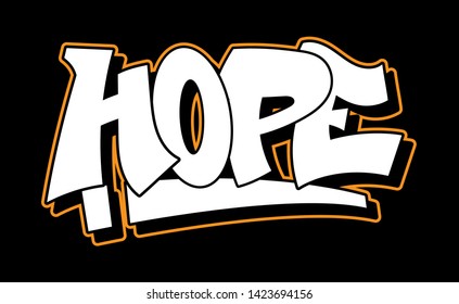 Hope Graffiti Hd Stock Images Shutterstock