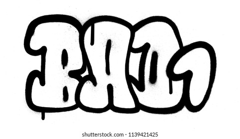 Graffiti Epic Word Sprayed Black Over Stock Vector (Royalty Free ...