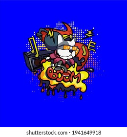 diseño de gatos de grafito