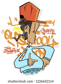 Graffiti Character Illustration