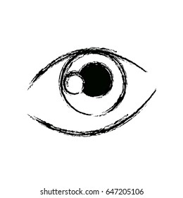 graffiti eye expression vision draw image