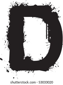 Graffiti Font D