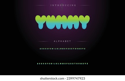 Graffiti font text effect, spray and street text style