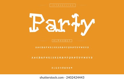 Graffiti font text effect, spray and street text style