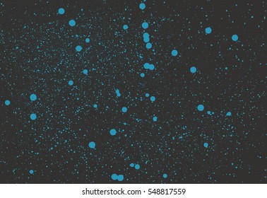 graffiti gray and blue background with paint speckles