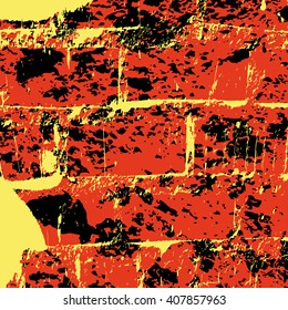 Graffiti grunge texture abstract background vector illustration