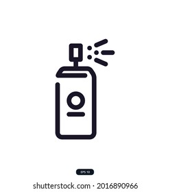 graffiti icon. Design and craft icon. Painting icon minimal icons design, Flat style vector illustration EPS 10.