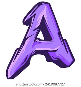 A Graffiti Letter Font. Font Hiphop