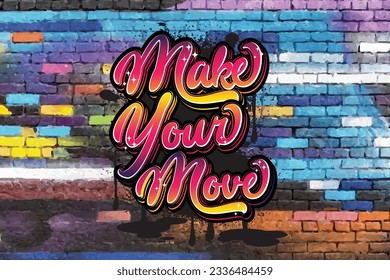 graffiti lettering typography art illustration