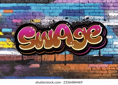 graffiti lettering typography art illustration