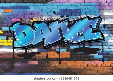 graffiti lettering typography art illustration